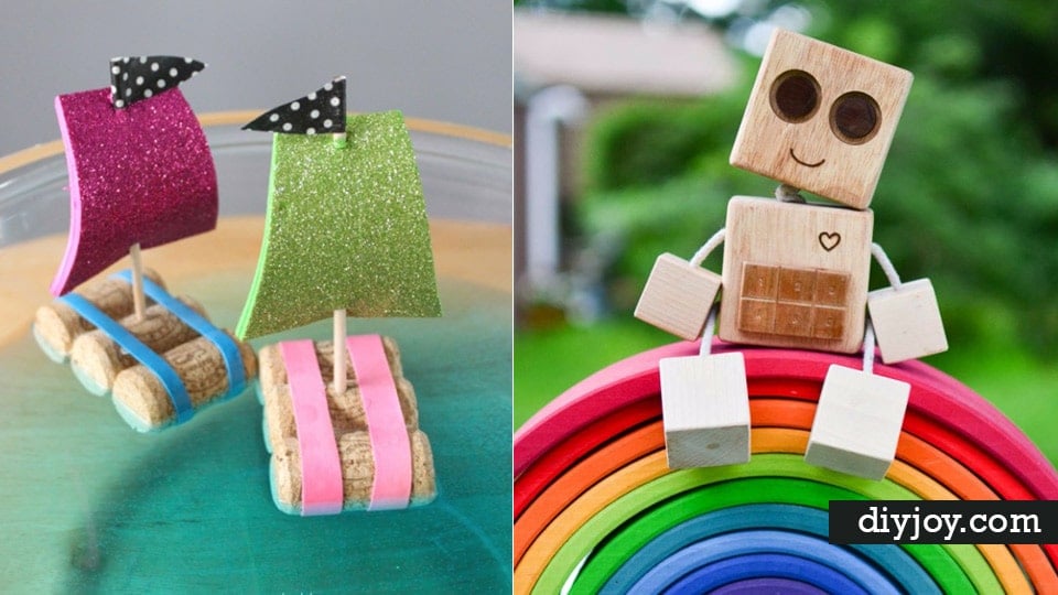 33 Diy Ideas For The Kids To Make At Home Easy Crafts - Fun Diys To Do With Household Items