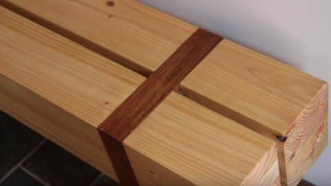 How He Turned $100 Worth of Building Timber Into Fabulous Designer Furniture (Watch!) | DIY Joy Projects and Crafts Ideas