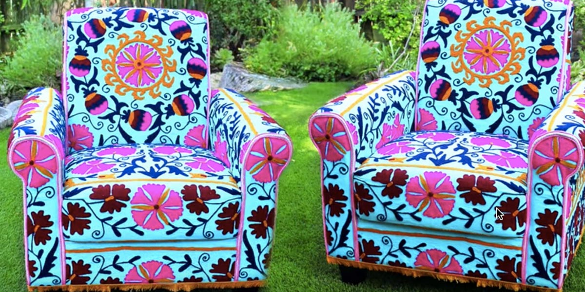 Learn How to Reupholster An Old Chair With Your Favorite Fabric | DIY Joy Projects and Crafts Ideas