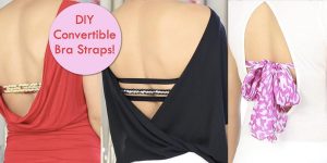 Check Out The Ways She Camouflages Bra Straps (Brilliant!)