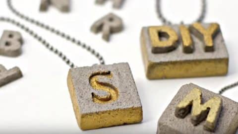 She Makes The Most Unique Jewelry Out Of Concrete Of All Things (Watch!) | DIY Joy Projects and Crafts Ideas
