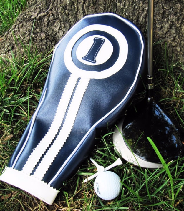 DIY Gifts for Dad - Golf Club Headcovers - Best Craft Projects and Gift Ideas You Can Make for Your Father - Last Minute Presents for Birthday and Christmas - Creative Photo Projects, Gift Card Holders, Gift Baskets and Thoughtful Things to Give Fathers and Dads #diygifts #dad #dadgifts #fathersday