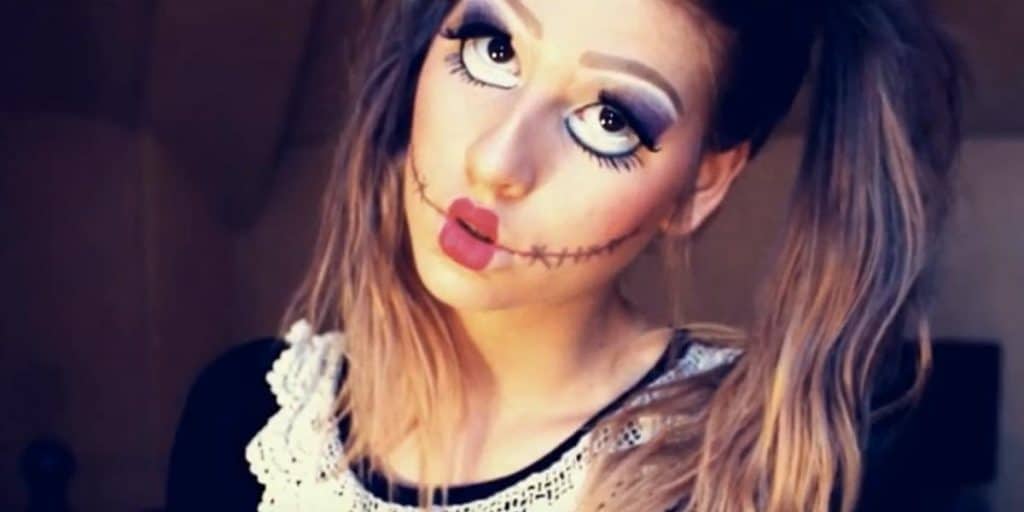 Doll Makeup Tutorial for Halloween