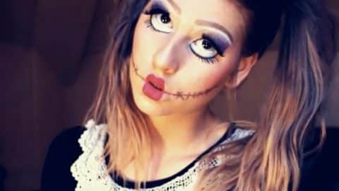 Doll Makeup Tutorial for Halloween | DIY Joy Projects and Crafts Ideas
