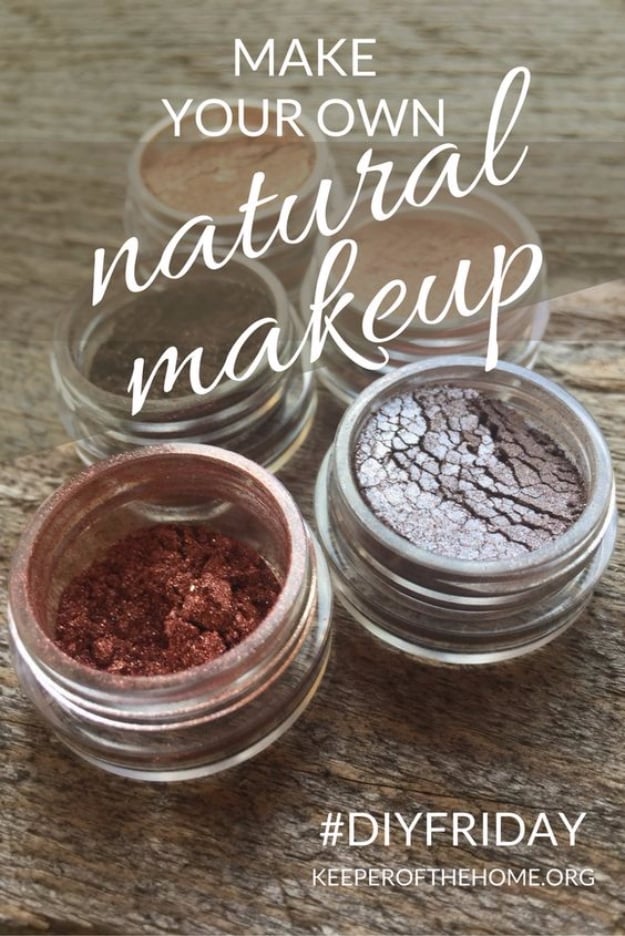 DIY Beauty Hacks - Make Your Own Natural Make Up - Cool Tips for Makeup, Hair and Nails - Step by Step Tutorials for Fixing Broken Makeup, Eye Shadow, Mascara, Foundation - Quick Beauty Ideas for Best Looks in A Hurry #beautyhacks #makeup