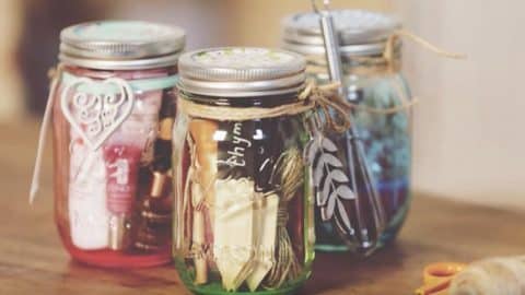 She Makes The Most Clever Mason Jar Gifts—So Much Fun! | DIY Joy Projects and Crafts Ideas