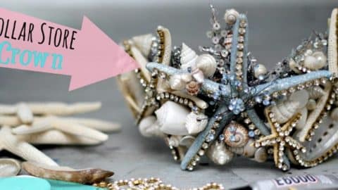 DIY Mermaid Shell Tiara | DIY Joy Projects and Crafts Ideas