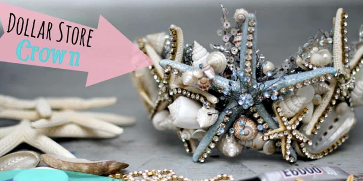 DIY Mermaid Shell Tiara | DIY Joy Projects and Crafts Ideas