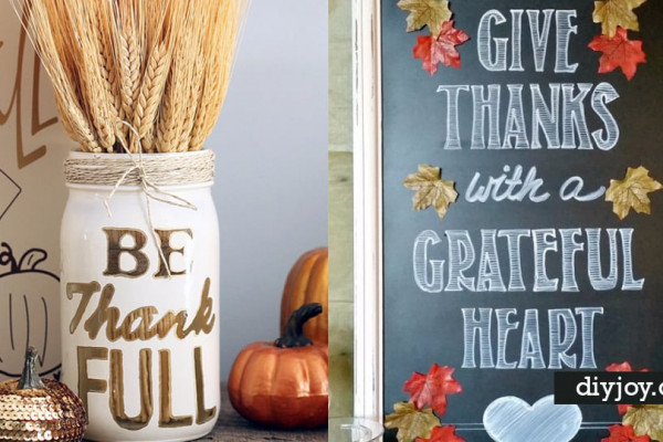 DIY Thanksgiving Decor Ideas