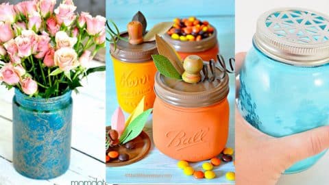 31 Mason Jar Crafts You Can Make In Under an Hour | DIY Joy Projects and Crafts Ideas