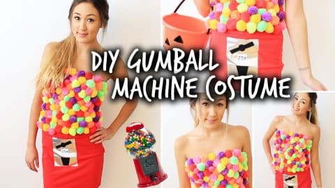DIY Gumball Machine Costume Idea | DIY Joy Projects and Crafts Ideas