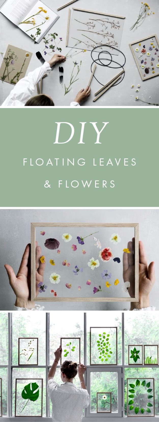 DIY Gift for the Office - DIY Floating Leaves And Flowers - DIY Gift Ideas for Your Boss and Coworkers - Cheap and Quick Presents to Make for Office Parties, Secret Santa Gifts - Cool Mason Jar Ideas, Creative Gift Baskets and Easy Office Christmas Presents