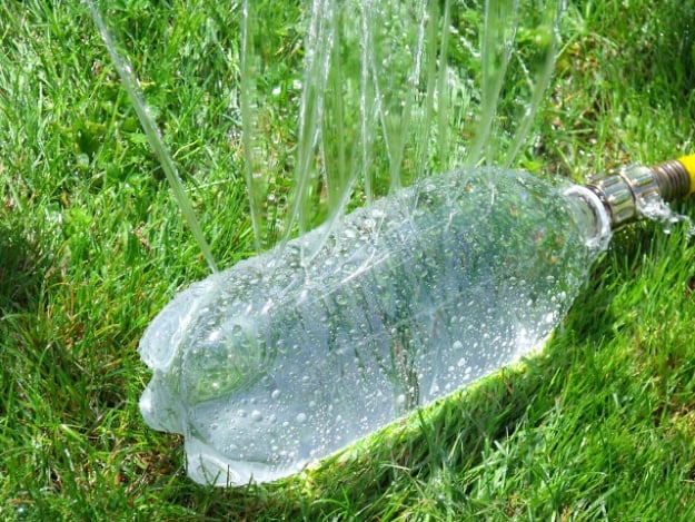 Cool DIY Projects Made With Plastic Bottles - DIY Plastic Bottle Sprinkler - Best Easy Crafts and DIY Ideas Made With A Recycled Plastic Bottle - Jewlery, Home Decor, Planters, Craft Project Tutorials - Cheap Ways to Decorate and Creative DIY Gifts for Christmas Holidays - Fun Projects for Adults, Teens and Kids 
