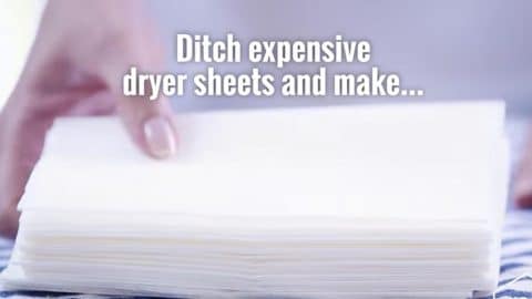 She Makes Her Own All Natural Dryer Sheets Due To Scary Health Dangers (Easy And Cheap!) | DIY Joy Projects and Crafts Ideas