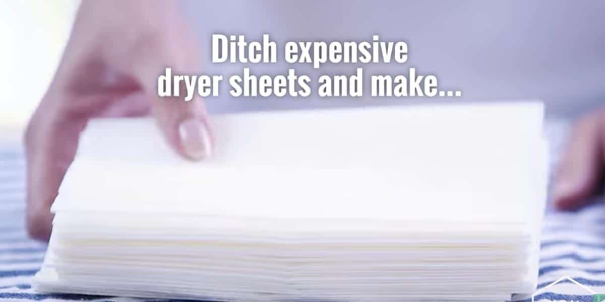 She Makes Her Own All Natural Dryer Sheets Due To Scary Health Dangers (Easy And Cheap!) | DIY Joy Projects and Crafts Ideas