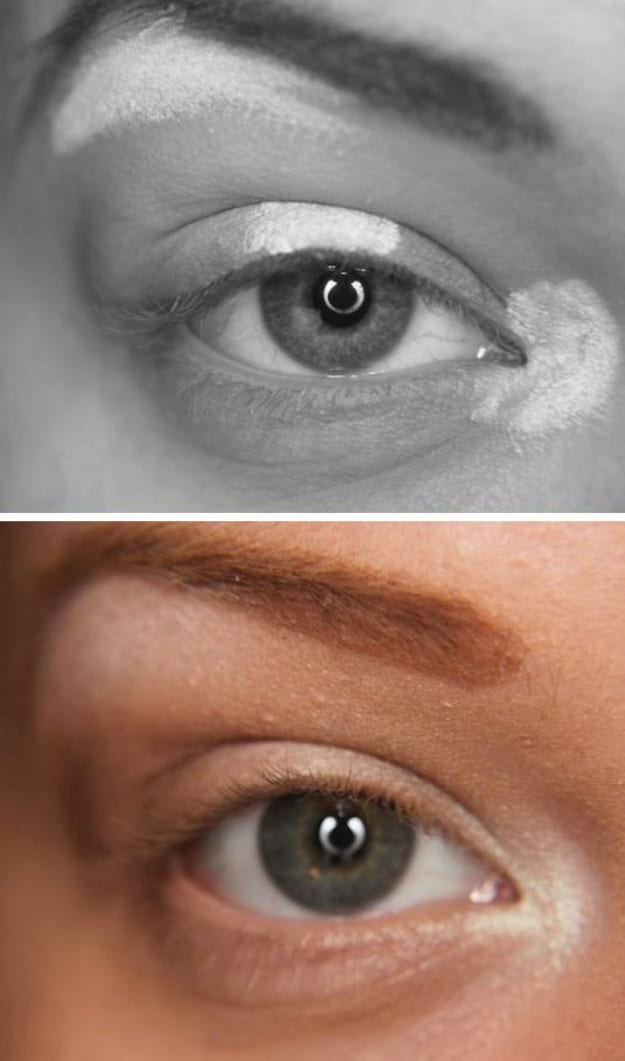 Cool DIY Makeup Hacks for Quick and Easy Beauty Ideas - Eye Highlights - How To Fix Broken Makeup, Tips and Tricks for Mascara and Eye Liner, Lipstick and Foundation Tutorials - Fast Do It Yourself Beauty Projects for Women 