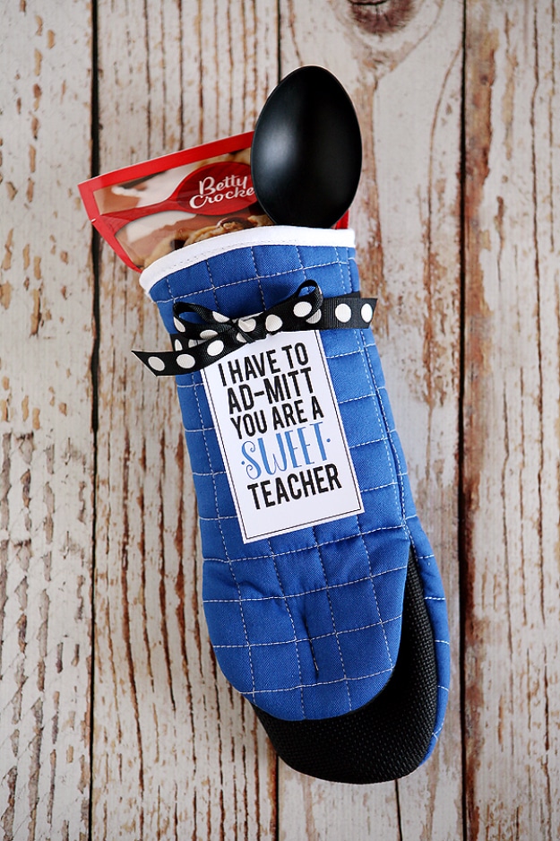 DIY Teacher Gifts - I Have To Ad-Mitt You’re a Sweet Teacher - Cheap and Easy Presents and DIY Gift Ideas for Teachers at Christmas, End of Year, First Day and Birthday - Teacher Appreciation Gifts and Crafts - Cute Mason Jar Ideas and Thoughtful, Unique Gifts from Kids #diygifts #teachersgifts #diyideas #cheapgifts