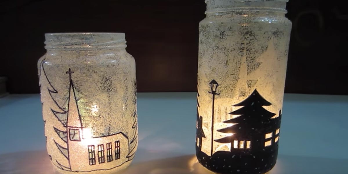 She Makes Beautiful Luminaries For Fabulous Christmas Room Decor (Watch!) | DIY Joy Projects and Crafts Ideas