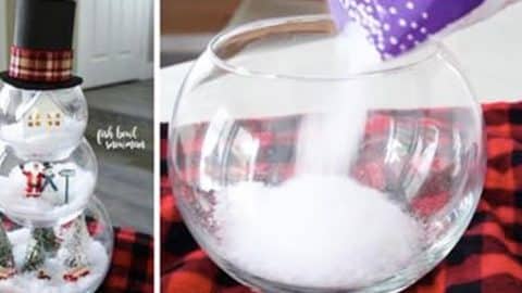 DIY Dollar Store Fishbowl Snowmen | DIY Joy Projects and Crafts Ideas