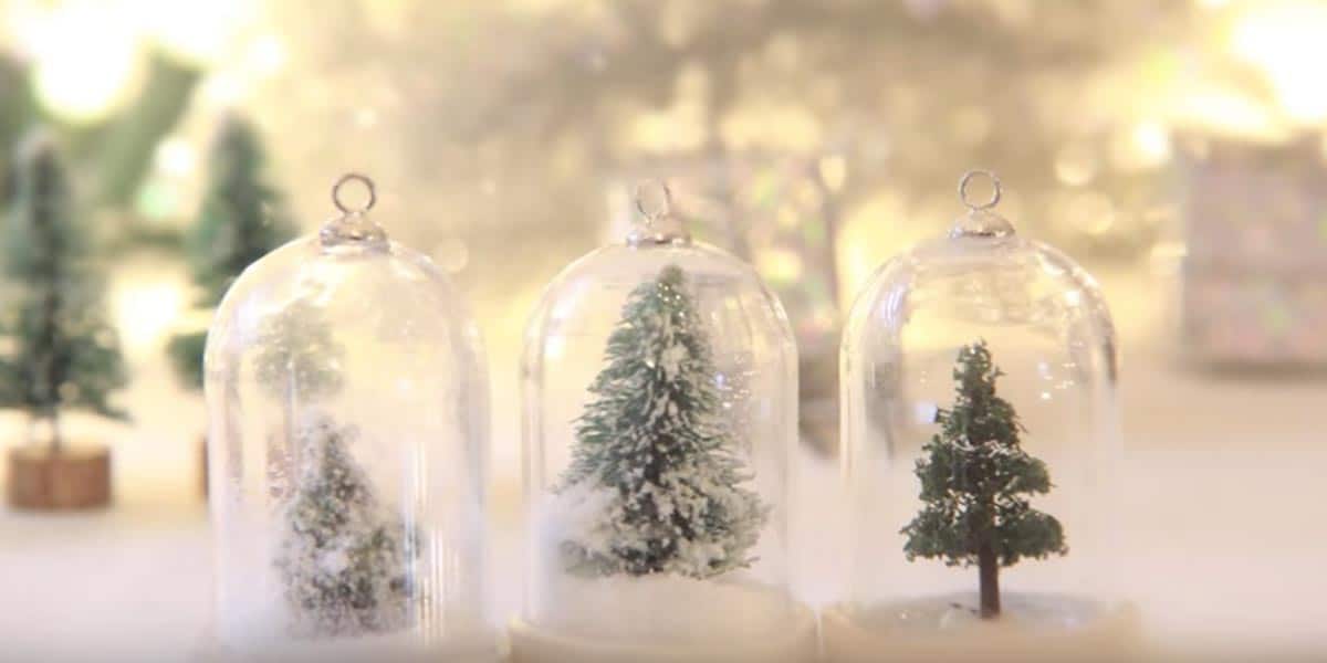 Watch How To Make A Beautiful Waterless Snow Globe Into A Winter Wonderland Ornament! | DIY Joy Projects and Crafts Ideas