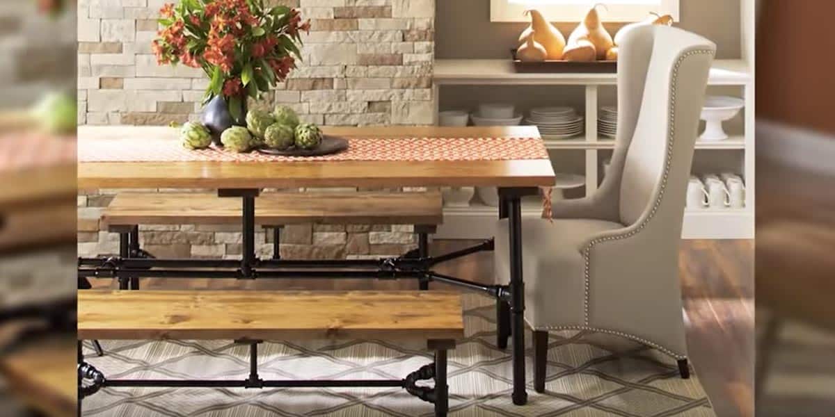 Watch How Easy He Builds This Amazing Wood And Industrial Pipe Table! | DIY Joy Projects and Crafts Ideas