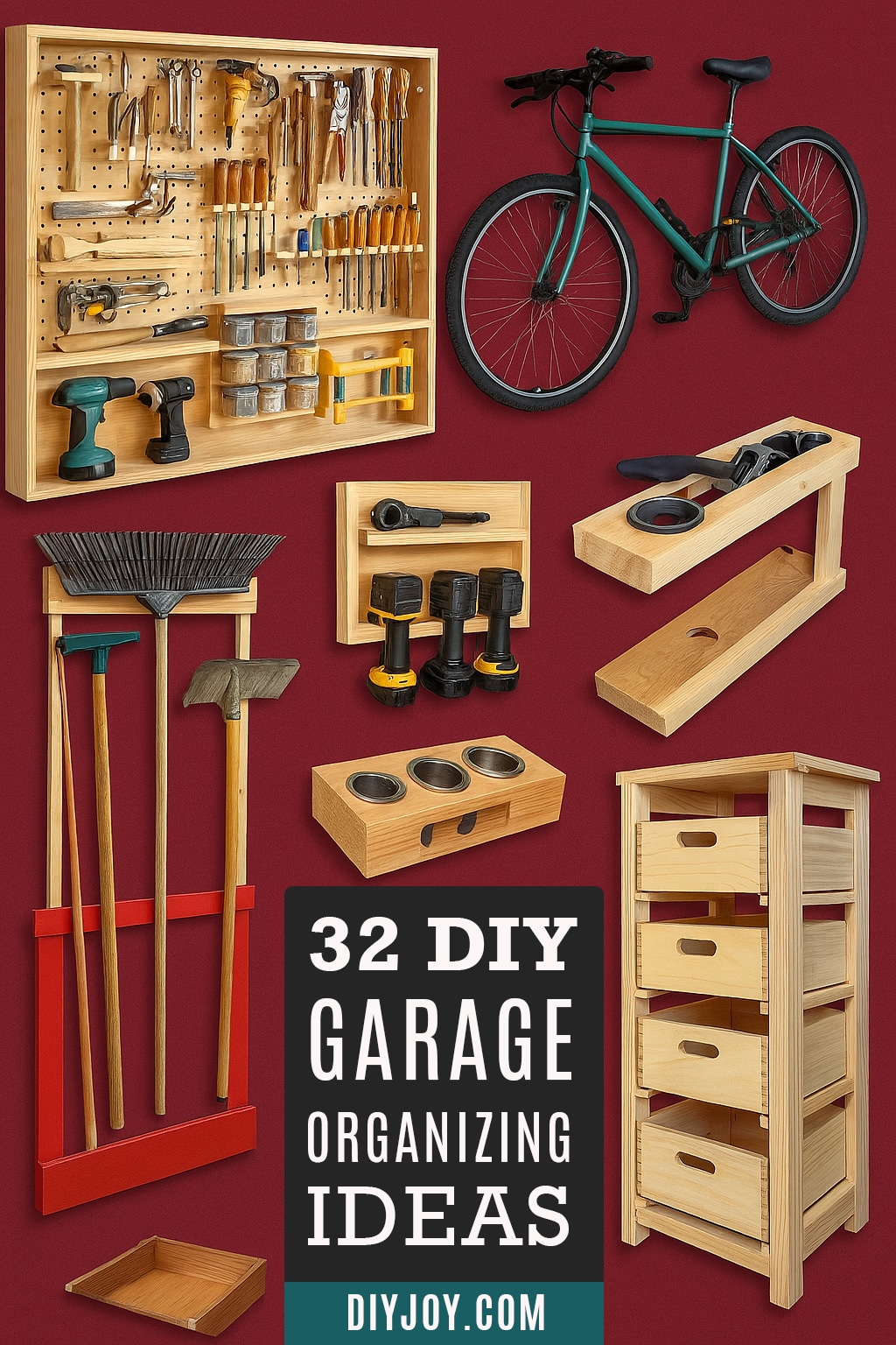 DIY Garage Organizing Ideas