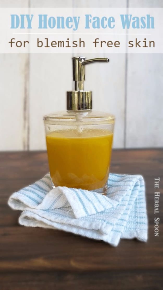 Best DIY Hacks for The New Year - DIY Honey Face Wash For Blemish Free Skin - Easy Organizing and Home Improvement Ideas - Tips and Tricks for Quick DIY Ideas to Simplify Life - Step by Step Hack Tutorials for Genius Ways to Make Quick Things Easier #diyhacks #hacks