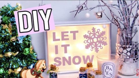 She Shows Us Some Remarkable Ideas For Easy Christmas Decorations! | DIY Joy Projects and Crafts Ideas