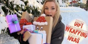 She Shows Us Some Awesome Gift Wrapping Ideas (Watch!)