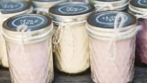 Mason Jar Ice Cream Recipe | DIY Joy Projects and Crafts Ideas