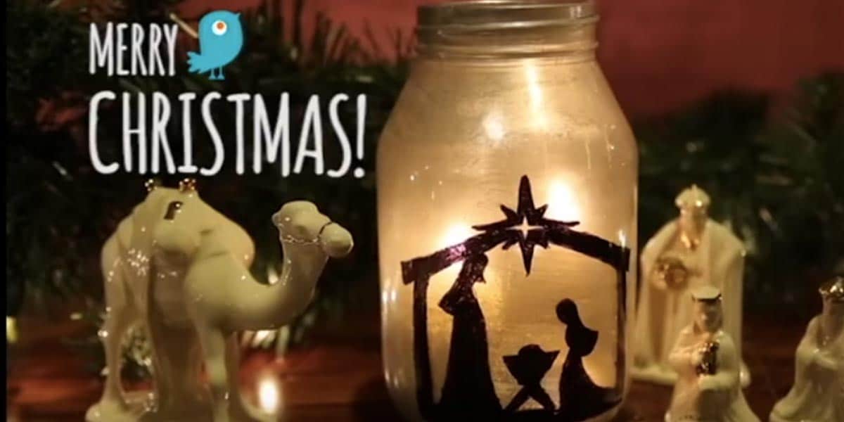 She Makes A Beautiful Nativity Candle…The Reason For The Season! | DIY Joy Projects and Crafts Ideas