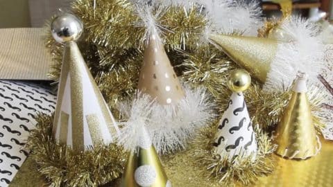 DIY Party Hats For New Years Eve | DIY Joy Projects and Crafts Ideas