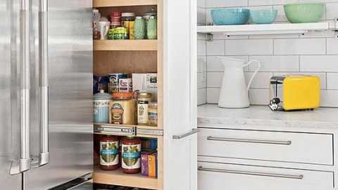Watch How This Brilliant Slide Out Pantry is Made And Have Everything At Your Fingertips! | DIY Joy Projects and Crafts Ideas
