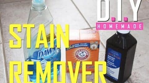 She Saves Money On Stain Removers And Makes The Best Homemade Stain Remover Ever! | DIY Joy Projects and Crafts Ideas