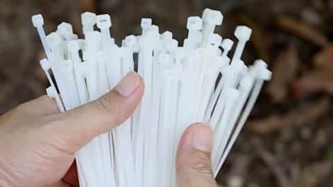 12 Alternative Uses for Zip Ties | DIY Joy Projects and Crafts Ideas