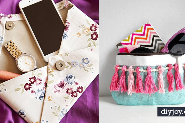 DIY Purses and Handbags - Homemade Projects to Decorate and Make Purses - Add Paint, Glitter, Buttons and Bling To Your Hand Bags and Purse With These Easy Step by Step Tutorials - Boho, Modern, and Cool Fashion Ideas for Women and Teens