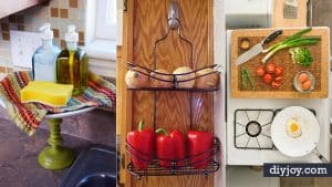 40 DIY Ideas to Get The Kitchen Organized