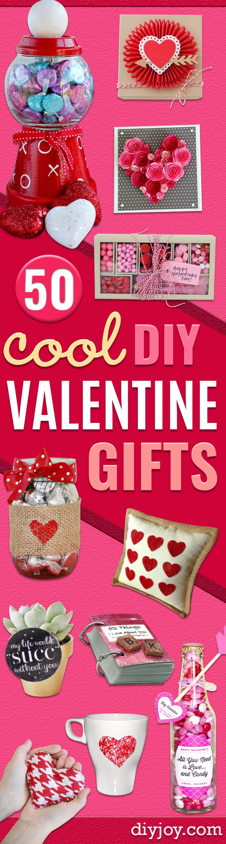 50 Easy DIY Valentine's Day Gifts