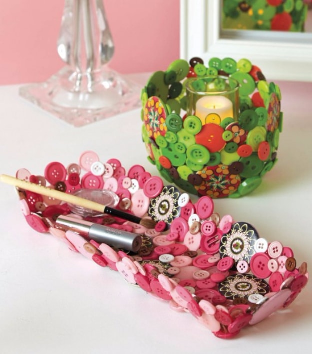 26 Innovative and Beautiful Button Crafts and Projects - DIY & Crafts