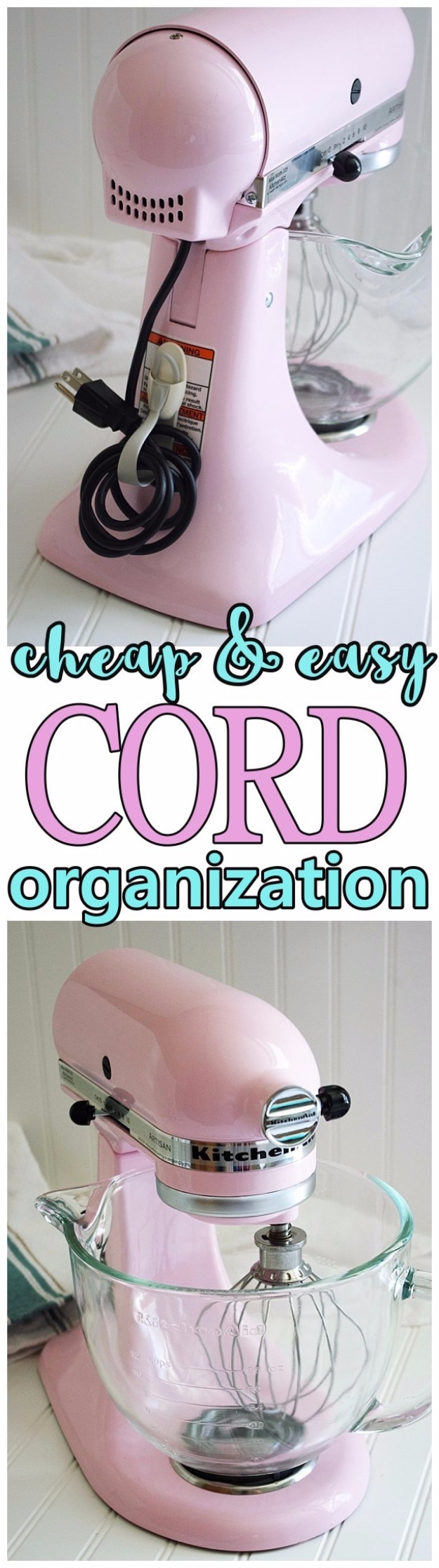 Best Organizing Ideas for the New Year - Cheap And Easy Power Tool Cord Organization - Resolutions for Getting Organized - DIY Organizing Projects for Home, Bedroom, Closet, Bath and Kitchen - Easy Ways to Organize Shoes, Clutter, Desk and Closets - DIY Projects and Crafts for Women and Men 