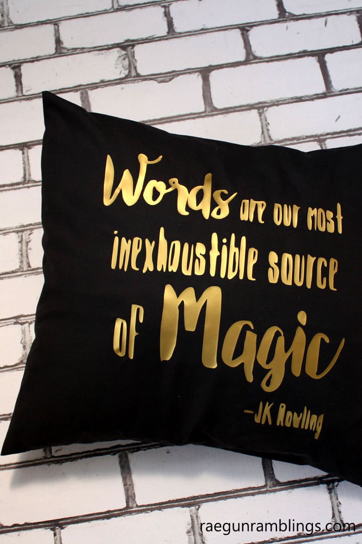 DIY Pillowcases - Dumbledore Quote Pillow Case - Easy Sewing Projects for Pillows - Bedroom and Home Decor Ideas - Sewing Patterns and Tutorials - No Sew Ideas - DIY Projects and Crafts for Women #sewing #diydecor #pillows 