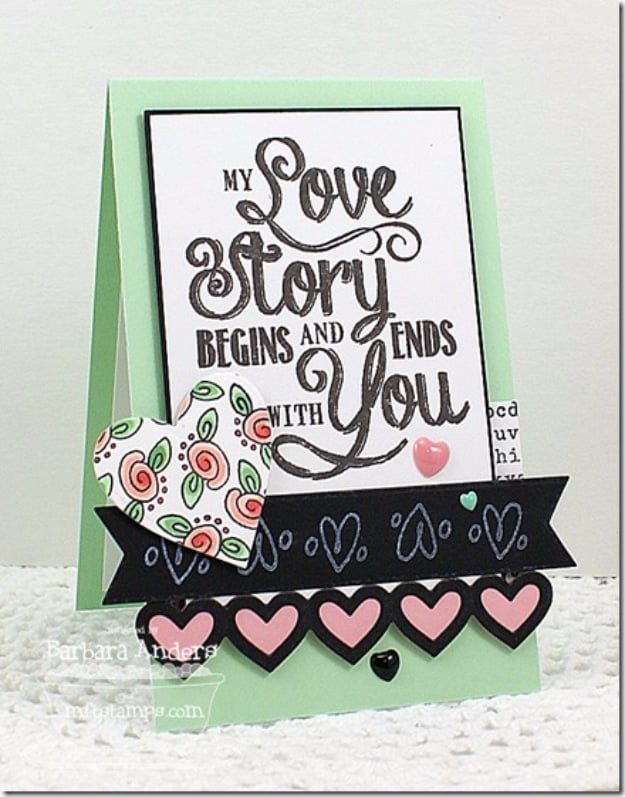 50 Thoughtful Handmade Valentines Cards