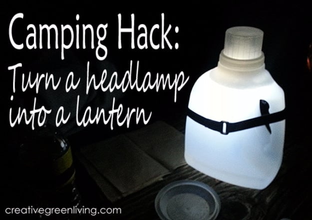 Turn A Headlamp Into A Lantern