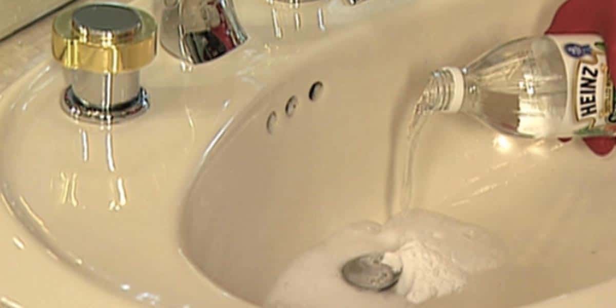 bathroom sink clogged after drano