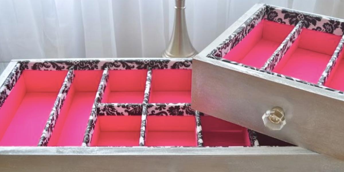 She Inspires Us By Making This Lovely Drawer Organizer And Shows Us How