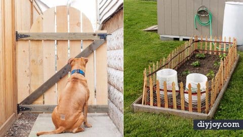 36 DIY Fences and Gates To Showcase The Yard | DIY Joy Projects and Crafts Ideas