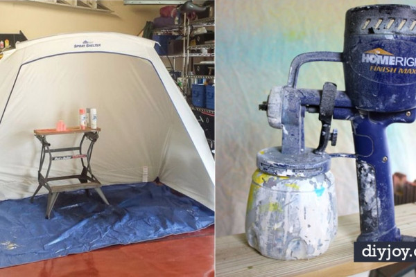 Spray Painting Tips and Tricks - Home Improvement Ideas and Tutorials for Spray Painting Furniture, House, Doors, Trim, Windows and Walls - Step by Step Tutorials and Best How To Instructions - DIY Projects and Crafts by DIY JOY