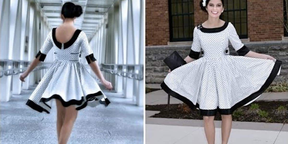 Watch How She Makes This Fabulous 50’s Dress That Will Have Heads Turning! | DIY Joy Projects and Crafts Ideas