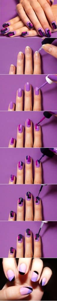 37 Quick but Awesome 5 Minute Nail Art Ideas