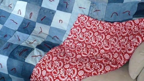 Old Jeans Never Die. They Turn Into Quilts! | DIY Joy Projects and Crafts Ideas